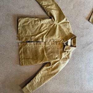 Rogue Territory Blanket Lined Waxed Tan Ridgeline Large